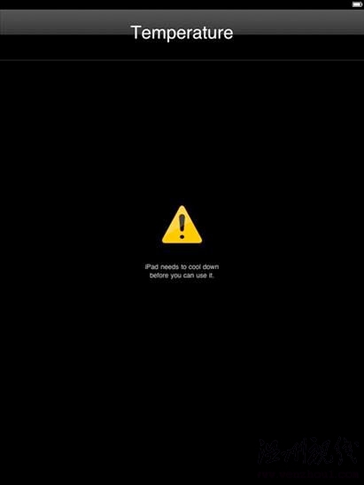 iPad用戶反映機器過熱要求關機