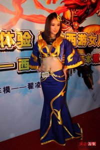 翟凌翟凌代言網(wǎng)游《西游記》化身女兒國王