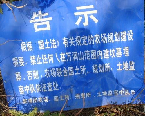廣東一農(nóng)場建150座豪墓成
