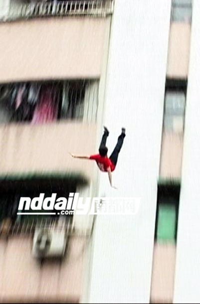 廣州男子與女友分手憤而跳樓自殺