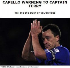 卡佩羅警告偷腥特里 講出實(shí)情或者自覺摘下袖標(biāo)