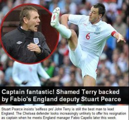 <b>卡佩羅心腹暗示不會換隊(duì)長 皮爾斯肯定特里地位</b>