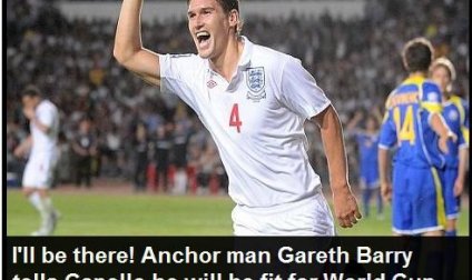 專家確認巴里可赴南非 鐵腰將在第2場小組賽復出