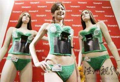 名牌在找罵？日本研發太陽能胸罩