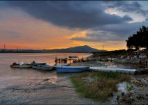 藝術攝影作品－傍晚的碼