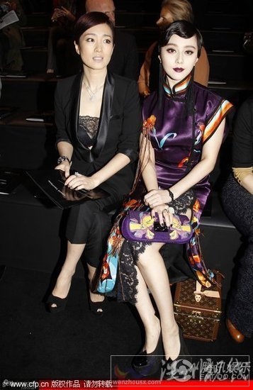 范冰冰巴黎時裝周