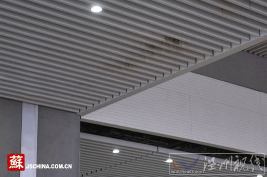 南京暴雨致高鐵南站出現漏水地基下沉(組圖)