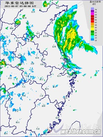 受“梅花”影響 華東沿海出現10~11級強風