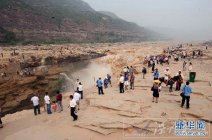 西安壺口瀑布 入秋以來(lái)水量漸漲 觀賞好時(shí)節(jié)