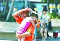 重慶江津昨高溫超42℃ 未來兩天仍有高溫 干旱將繼續