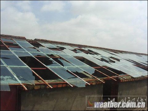 青海多地遭雹災 冰雹最大直徑達60毫米