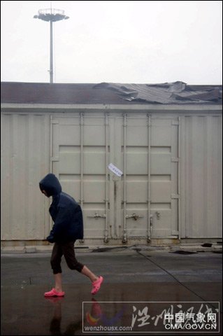 追風現場:“梅花”對上海小洋山港影響逐步減小