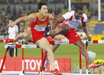 劉翔本來可以奪冠就是被羅伯斯干擾 羅伯斯視頻看故