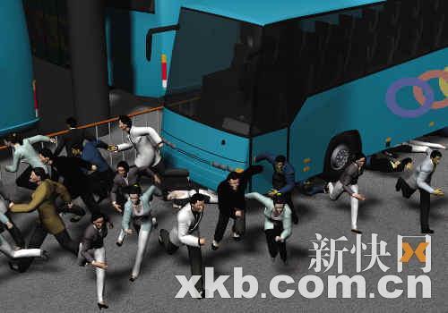 深圳大巴沖撞人群 深圳大巴沖撞人群