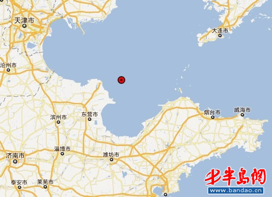 據山東省地震臺網測定，2012年1月1日19時50分在山東省煙臺市萊州市發生ML3.2級地震，震中位于：北緯37.11度，東經119.99度。