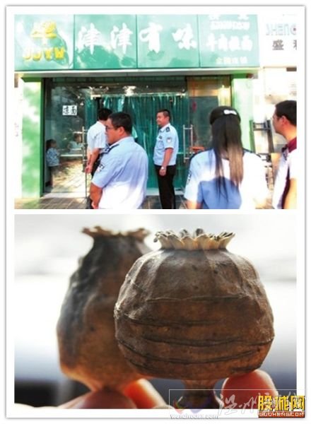 市場驚現罌粟拉面 面館里發現完整罌粟(圖) 市場驚現罌粟拉面 面館里發現完整罌粟(圖)