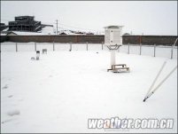 青海省甘德縣雪災嚴重 甘德縣降雪越下越大救災工作
