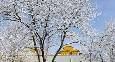 北京入冬以來最大降雪致空氣質量達一級水準