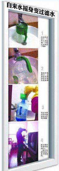 格林豪泰毛巾擦完馬桶擦杯子 自來水充過濾水