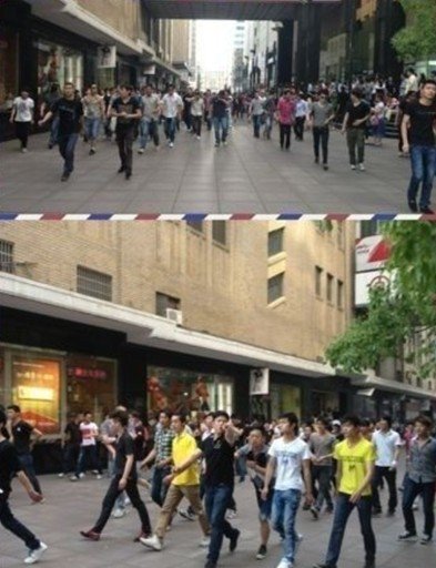 上海南京路斗毆