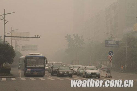 湖北東部霧霾天氣將持續(xù)