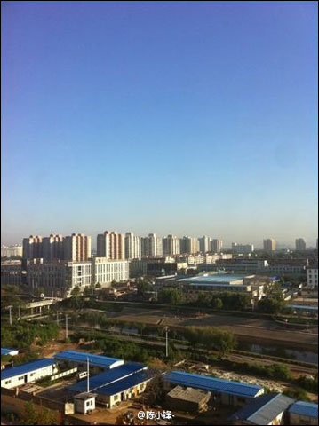 北京雨過天晴 今天大部地區(qū)最高氣溫34℃