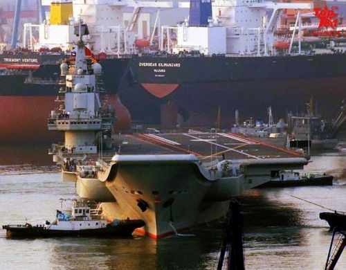 中國航母高速大轉(zhuǎn)彎試航