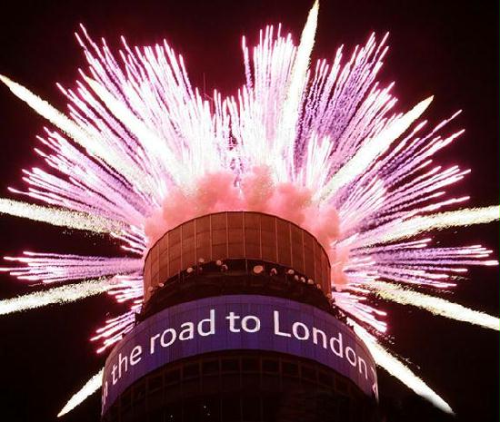 倫敦煙火中國造