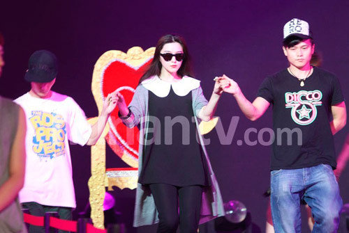 范冰冰錄快樂大本營彩排