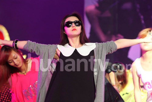 范冰冰錄快樂大本營彩排