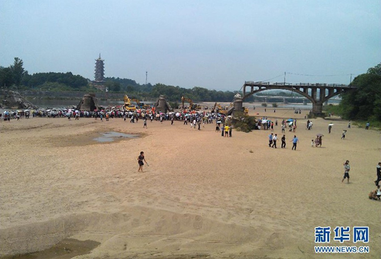 廣昌河東大橋坍塌