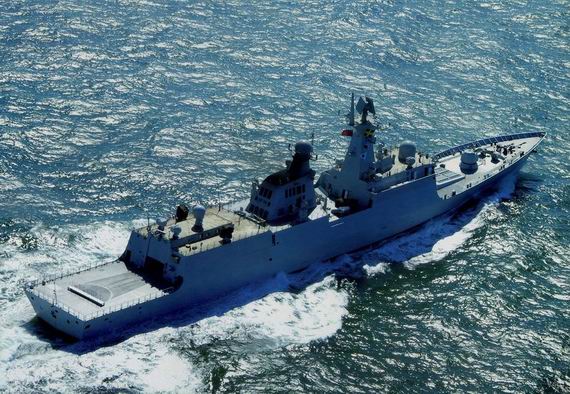 中國護衛(wèi)艦抵達(dá)釣魚島