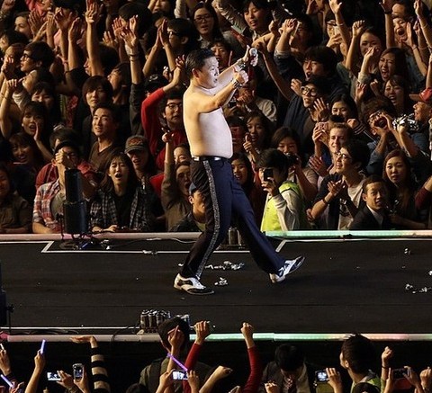 psy江南style演唱會