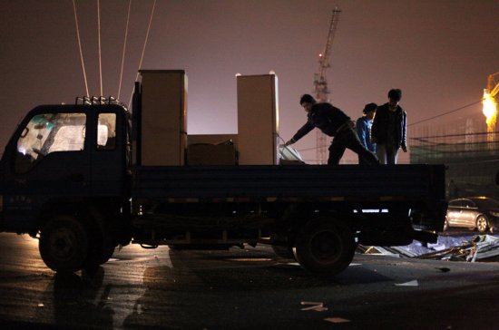 釘子戶羅保根同意拆遷了