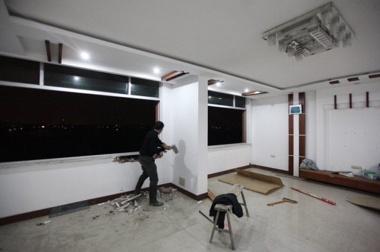 釘子戶羅保根同意拆遷了