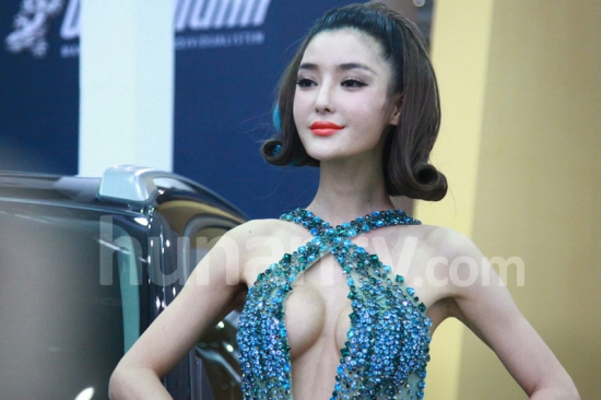 李穎芝長沙車展