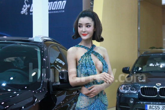 李穎芝長沙車展