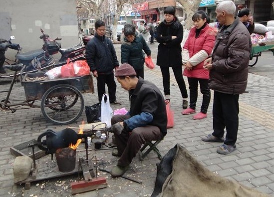 大炮手搖爆米花機(jī)