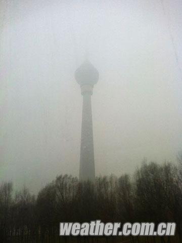 北京大霧 今晚北京霧霾天氣將散去