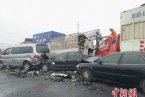 海寧杭浦高速車禍 1月15日浙江海寧杭浦高速發生車禍