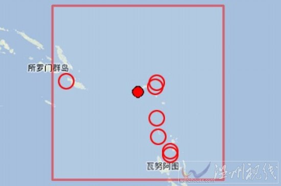 圣克魯斯群島6.5級(jí)地震