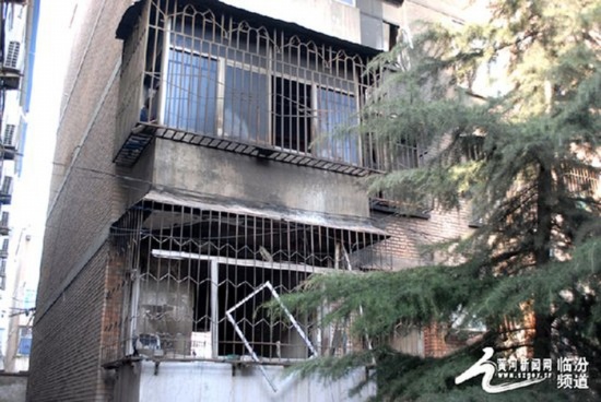 襄汾縣稅務局家屬院爆炸