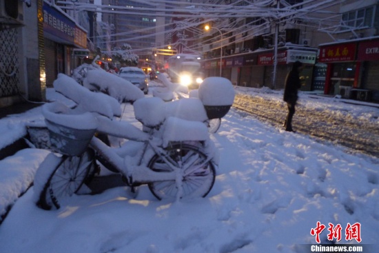江蘇南京大雪