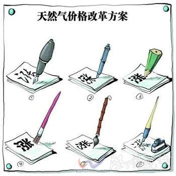 2013年長春居民用燃?xì)鈨r(jià)格上調(diào)