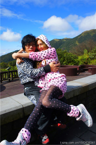 涂惠源與現在妻子