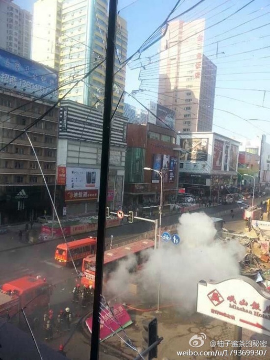 沈陽太原街爆炸