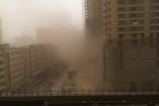 鄭州沙塵暴圖片 2013年3月9日鄭州突發沙塵暴天氣