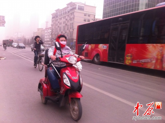鄭州天氣沙塵暴