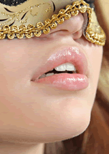 面具美女 帶著面具的美