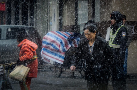 吉林雨雪頻繁氣溫持續(xù)偏低 長春看“天”延期供暖